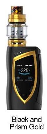 SMOK DEVILKIN KIT BLACK AND PRISM GOLD